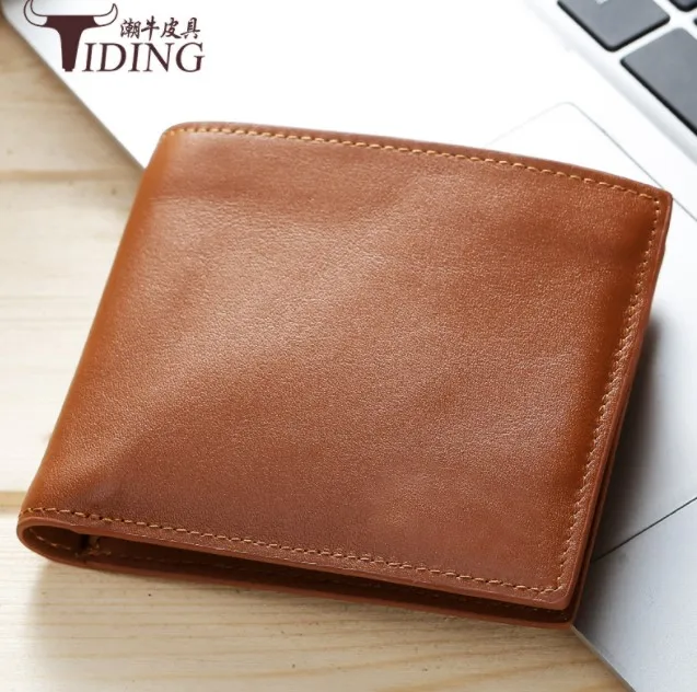 

2018 новые мужские держатели для кредитных карт из коровьей кожи, деловые повседневные брендовые синие, черные, коричневые кошельки для ID кар...