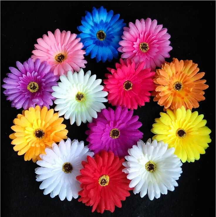 Богемные заколки для волос Gerbera женщин пляжные цветы пляжная одежда аксессуары