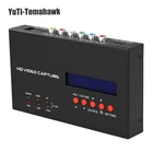 Ezcap283S YPbPr рекордер коробка с запланированной записью 1080P HDMI-совместимый захват игры для XBOX One360 PS3 HD видео захвата
