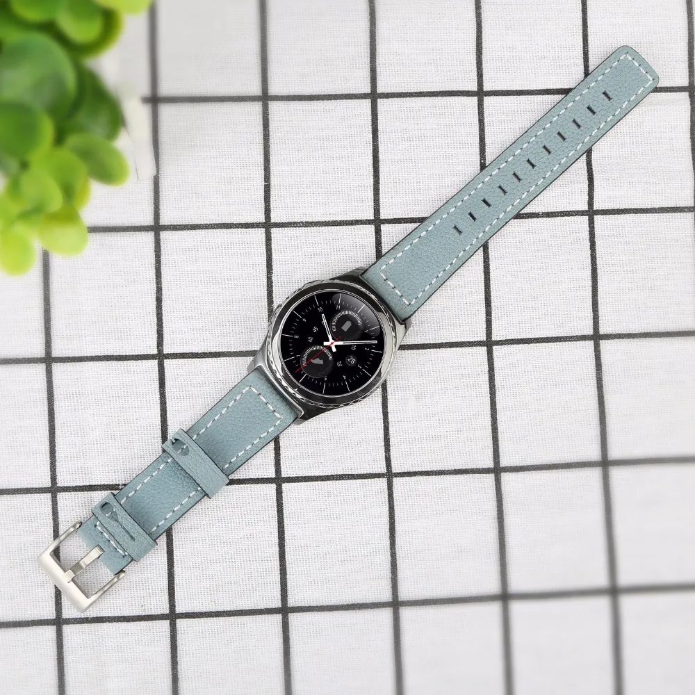 Ремешок для часов Samsung Gear S2 из натуральной кожи 20 мм|watch strap|quick release watch strapwristband for |