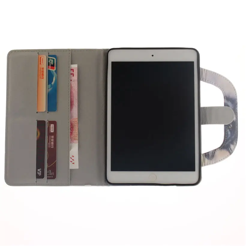 Модный чехол для Apple Ipad Mini 1 2 3 Mini1 Mini2 Mini3 умный сумки с кошкой собакой тигром