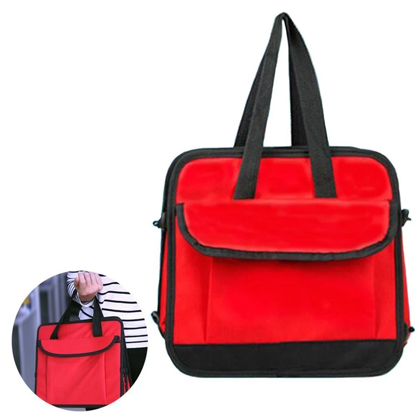 Hot Sale Black Red Foldable Multi Compartment Fabric Hippo Car Storage Basket Trunk Organizer Cooler Set Box | Автомобили и