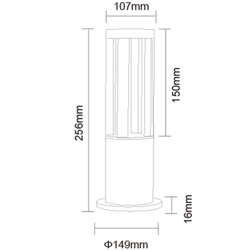 Светодиодный Ландшафтный садовый светильник наружная Водонепроницаемая