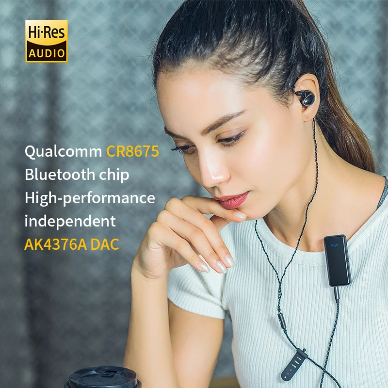 Беспроводной Bluetooth приемник FiiO BTR3 aptXLL аудиоприемник 3 5 мм автомобильный Aux