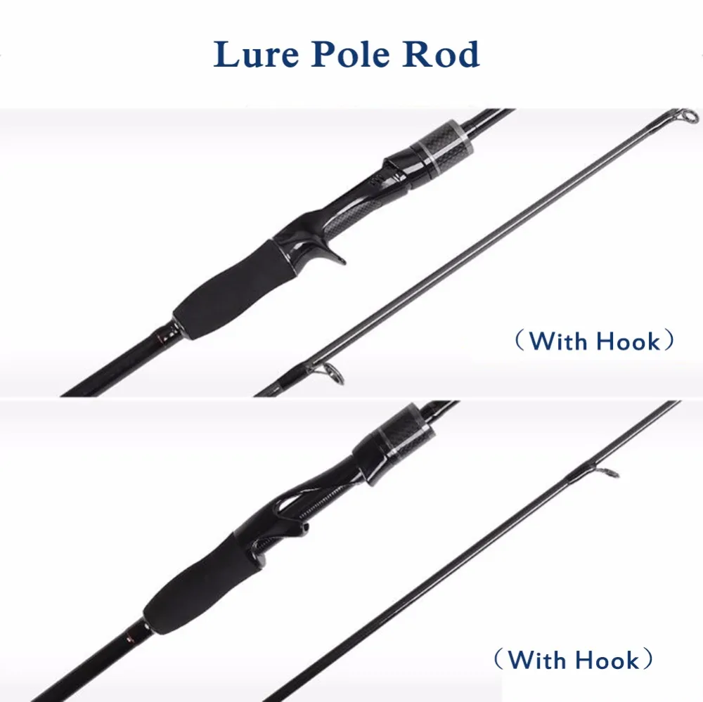 Карбоновая удочка Спиннинг M power Hand рыболовные снасти Приманка Удочка приманка Wt: