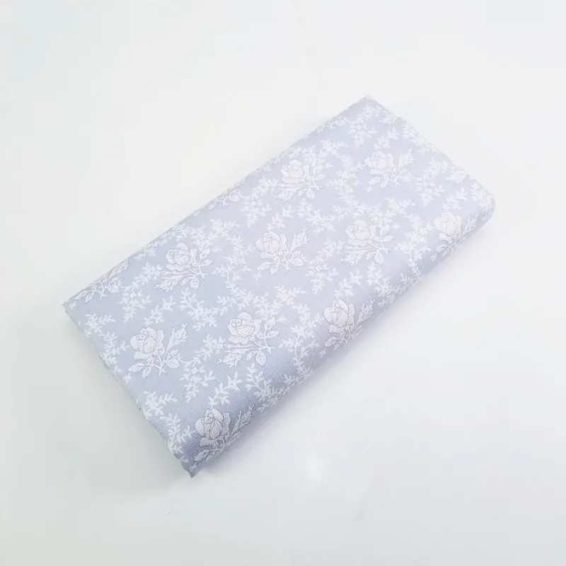 6 шт./компл. 50x40 см; цветочная серия хлопчатобумажная ткань для квилтинга с длинными рукавами одежда для малышей детское постельное белье, лоскутное ткани Главная ткань для шитья