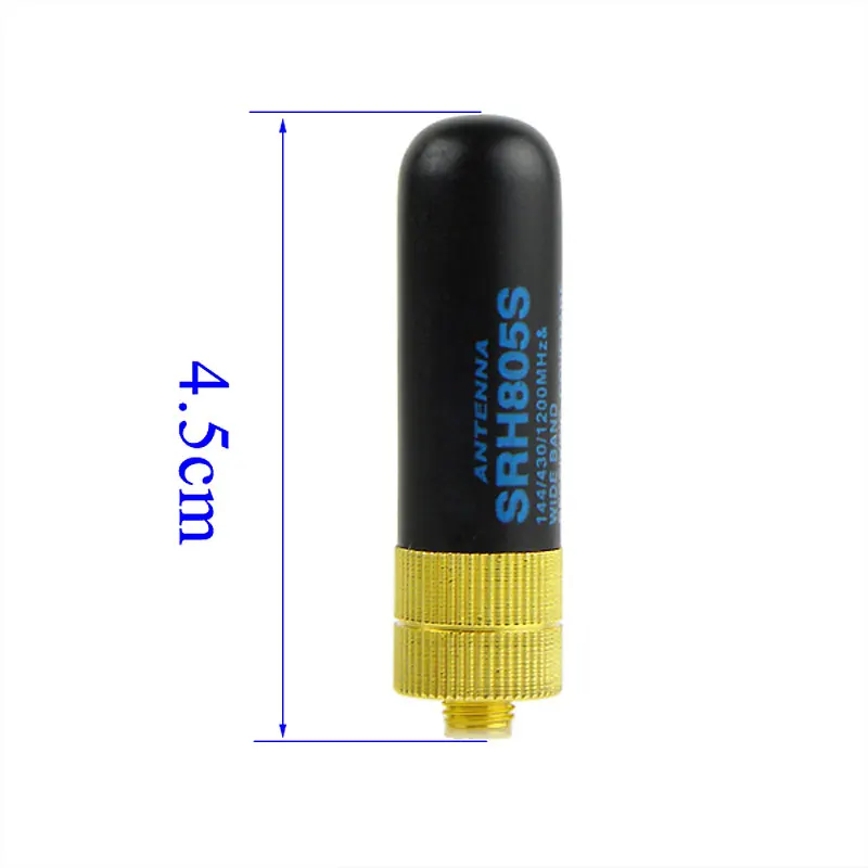 2 шт. рация SMA-F антенна УВЧ УКВ для Kenwood Puxing PX-777 Baofeng UV-5R UV-5RA Plus UV-B5 UV82 GT-3TP радио