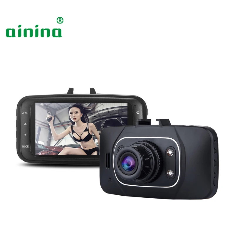 Автомобильный dashcam Ainina 2,7 дюйма 1080 p Видеорегистраторы для автомобилей приборной панели Камера, обнаружения движения, g-сенсор, простой парковка режим