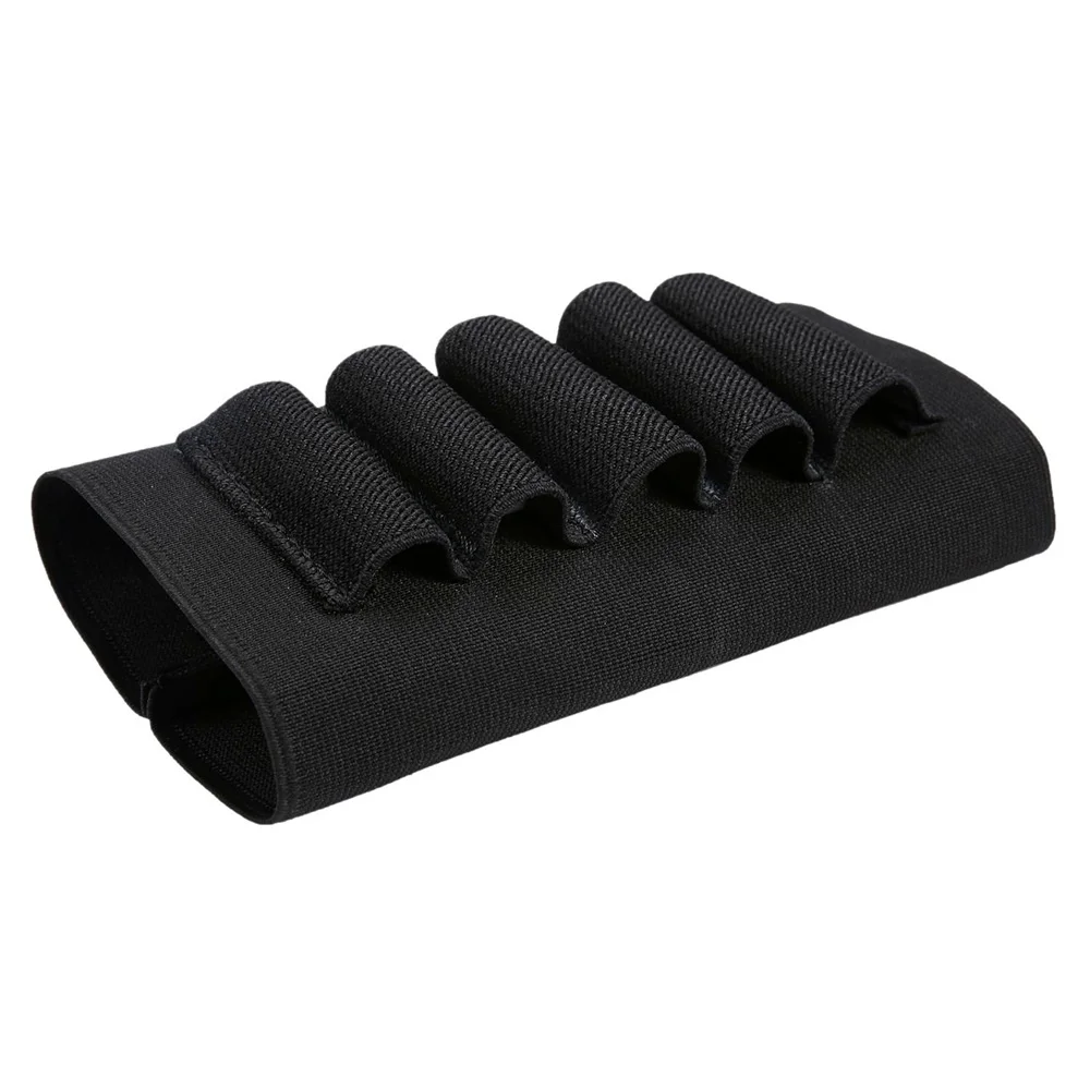 CQC Hunting Tactical Buttstock Cheek Rest Ammo Pouch 5 Shells Rifle Stock Shell Cartridge Holder Carrier Gun Accessories | Спорт и