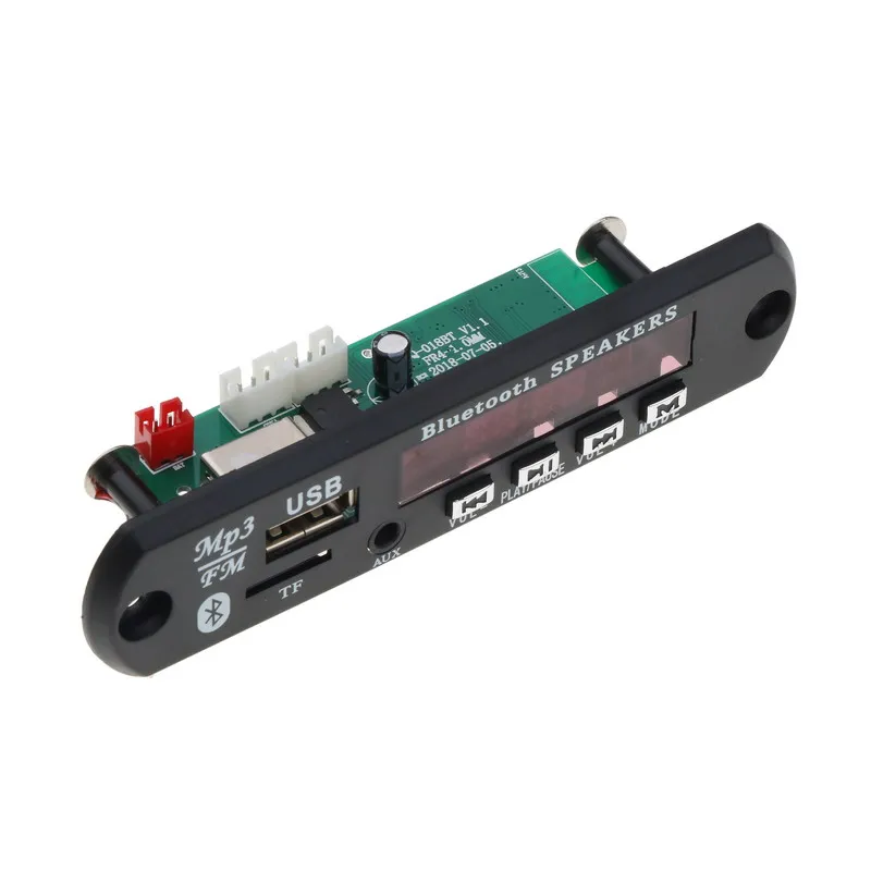 Автомобильный FM радио Bluetooth аудио Mp3 декодер доска модуль MP3 плеер светодиодный USB
