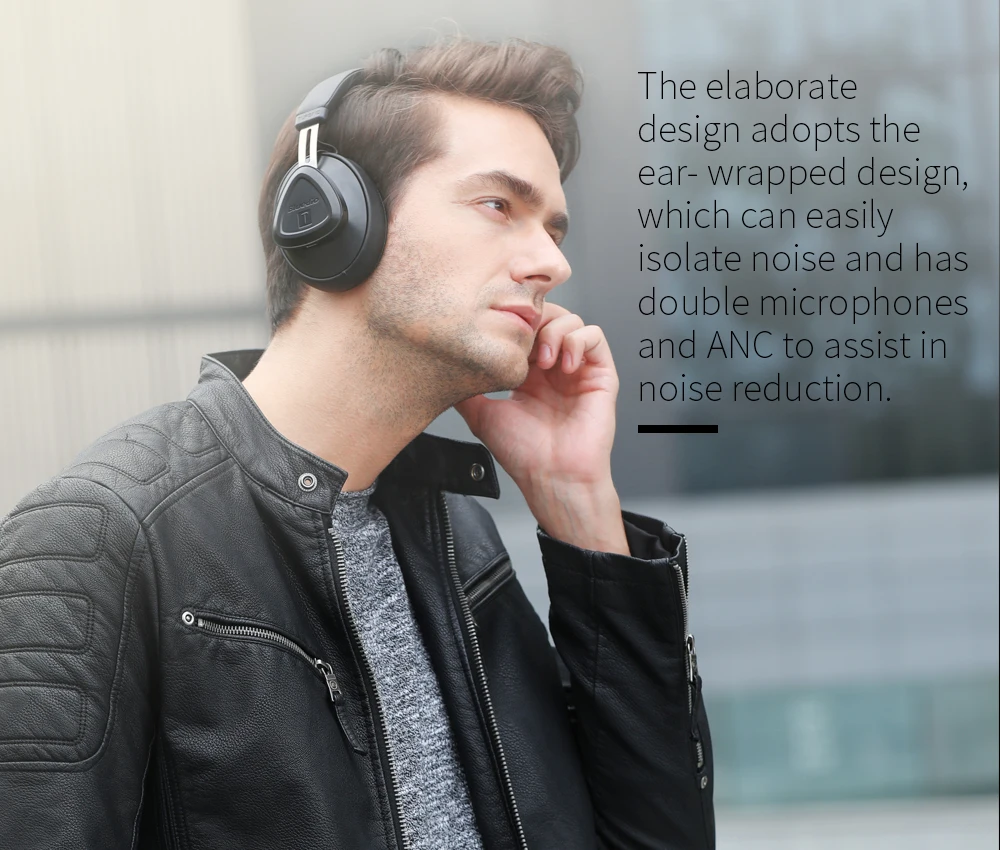 Bluedio TMS Беспроводные наушники с микрофоном монитор Студия bluetooth гарнитура Голосовое управление для музыки и телефонов