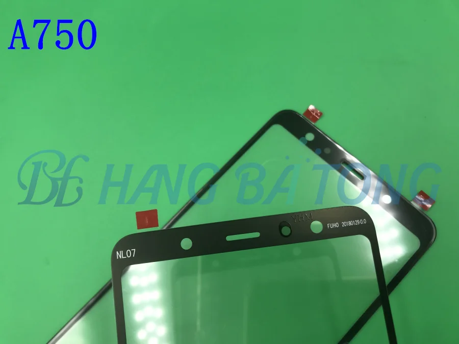 10 шт. оригинальный передний экран объектив внешнее стекло для Samsung Galaxy A7 2018 A750 A750F