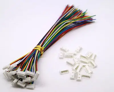 10 комплектов Mini Micro JST 1 25 T-1 6-Pin разъем с проводами кабели | Обустройство дома