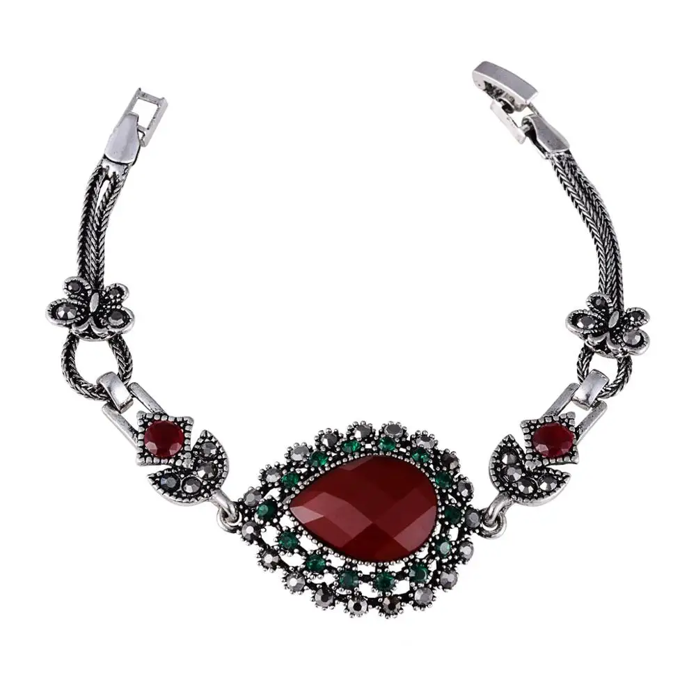 Брендовый браслет Турция для женщин Ретро богемный элегантный Капля воды