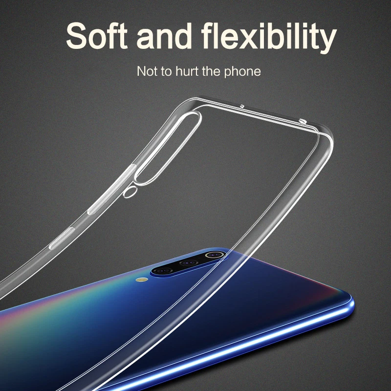 Wholesale 40pcs lot Phone case For Redmi 7 Case clear Soft TPU xiaomi 8 lite F1 note 5 6 pro 6A |