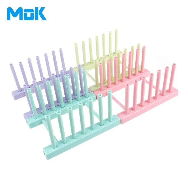 Многоцелевой пластиковый съемный 6 суб-блюдо с отсеками стойки горшок зажимы