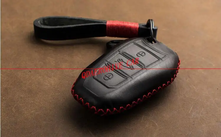QDAEROHIVE чехол для ключей из натуральной кожи peugeot 308S 408 5008 3008 4008 301 508 | Автомобили и