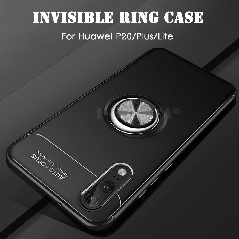 Для Huawei P20 Pro Lite P20Pro 360 магнитный кронштейн на присоске палец кольцо металлический