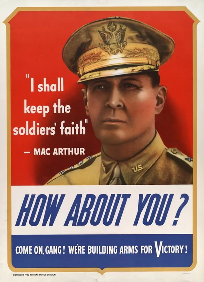 Винтажный рекламный постер в США времен 2 мировой войны избавляет малышей от