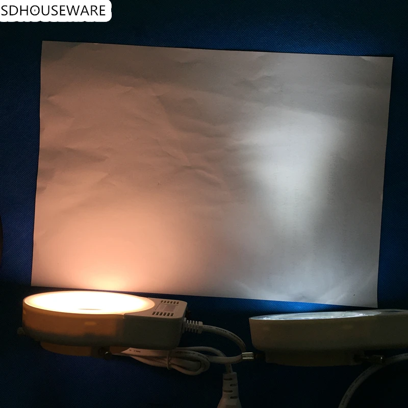 Ring Light 60 mm Aperture LED Warm White Lights Adjustable Brightness Microscope Source Low Heat Long Life Industrial Lamp | Освещение