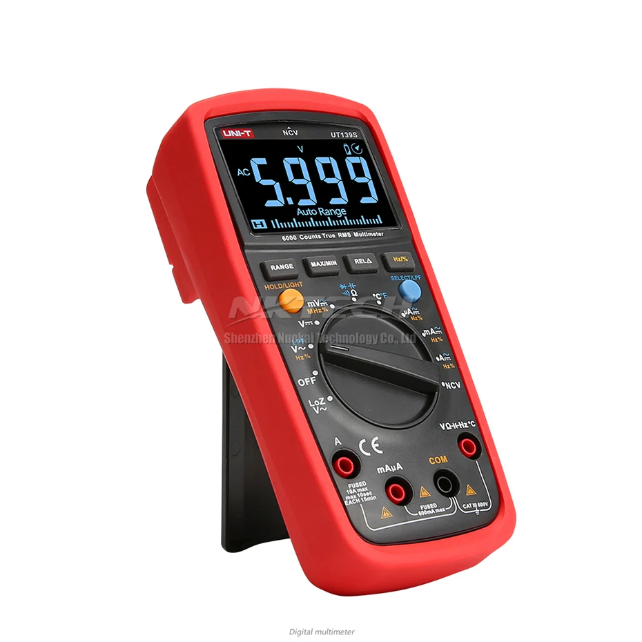 UNI T UT139C UT139B Digital Multimeter Auto Range True RMS Meter Handheld Tester 6000 Count Temperature +original box|true rms meter|true rmsuni-t