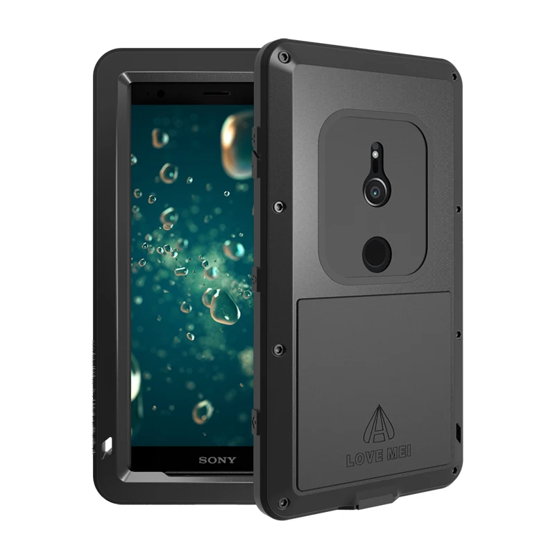 Мощные Чехлы LOVE MEI для Sony Xperia XZ2 чехол компактный ударопрочный качественный ТПУ
