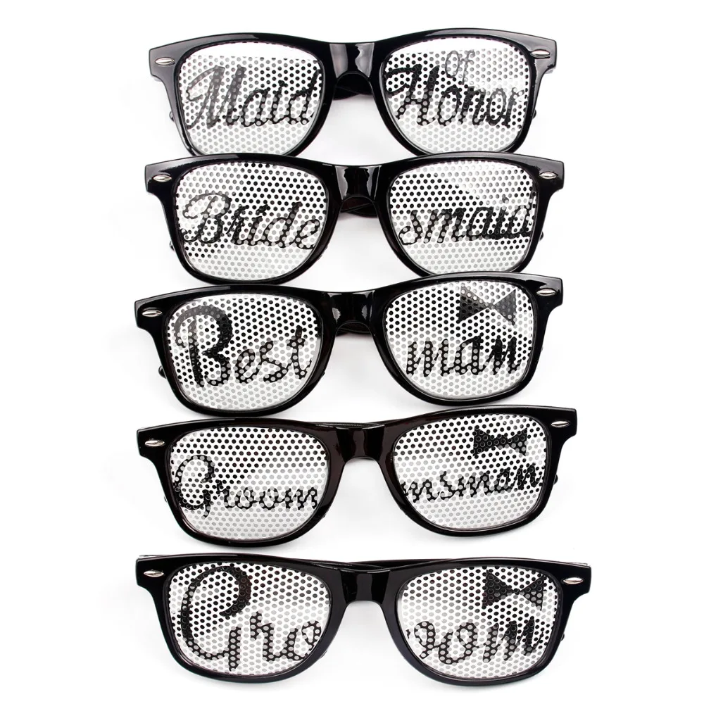 FENGRISE Свадебные солнцезащитные очки Новинка для невесты жениха горничной