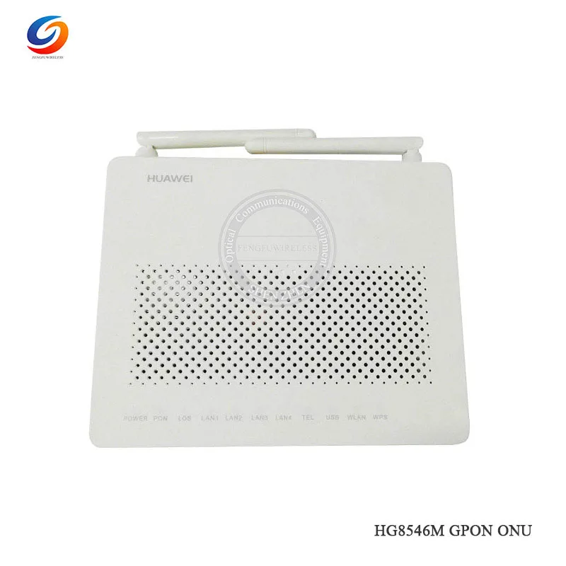 Популярный б/у HW HG8546M GPON терминал ONU, HGU режим трассы, 1GE порт+ 3FE порт+ 1 телефон+ wifi, Gpon ONT