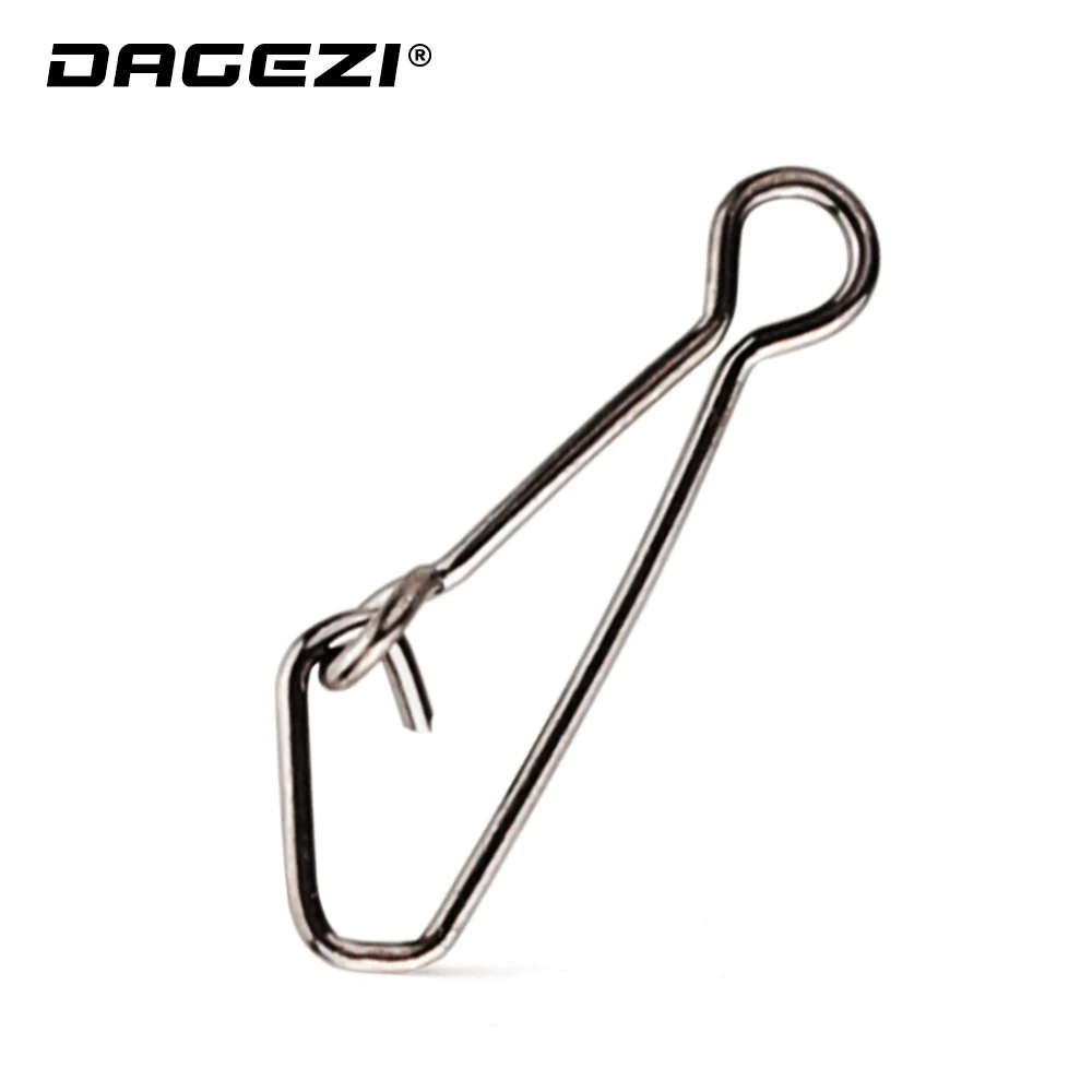 Рыболовный соединитель DAGEZI 25 шт./лот рыболовные Вертлюги Из Нержавеющей Стали