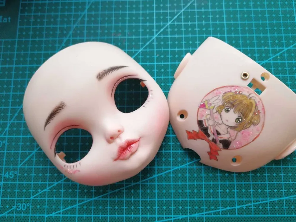 Blyth кукла Подгонянная лицевая пластина NO. WS0109