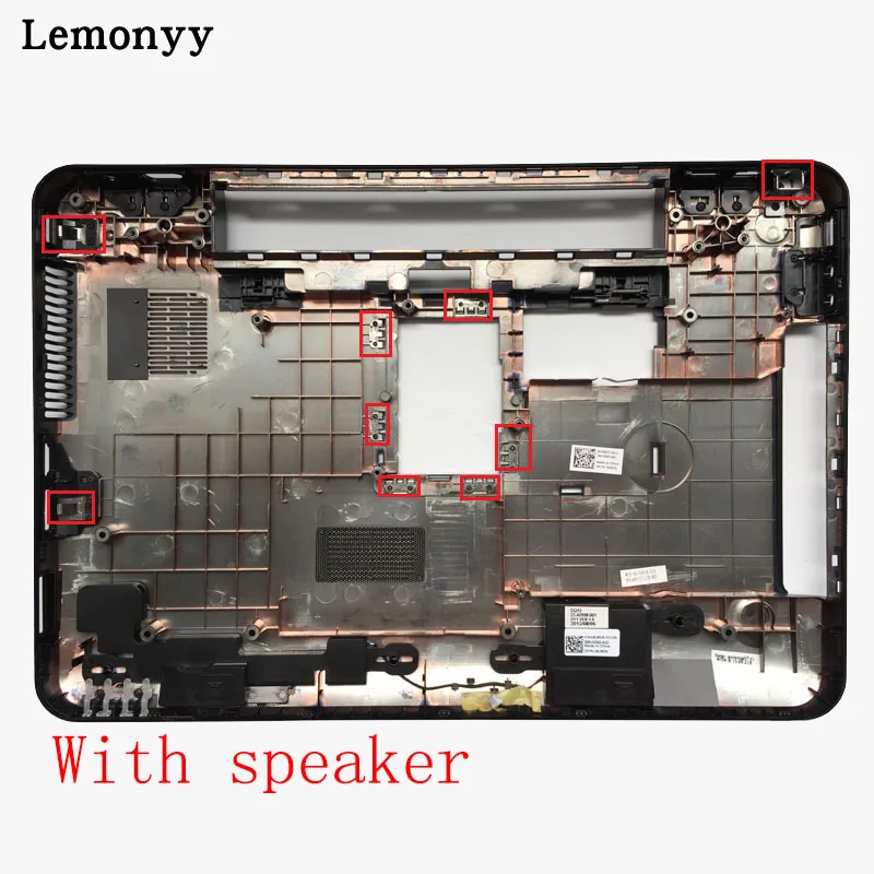 Нижний Базовый чехол для Dell Inspiron N5110 15R PN: 005T5 с динамиком/без динамика