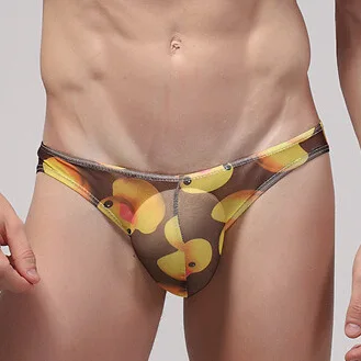 2016 новые пикантные модный принт чистая пряжа освежающий комфортно гей Нижнее