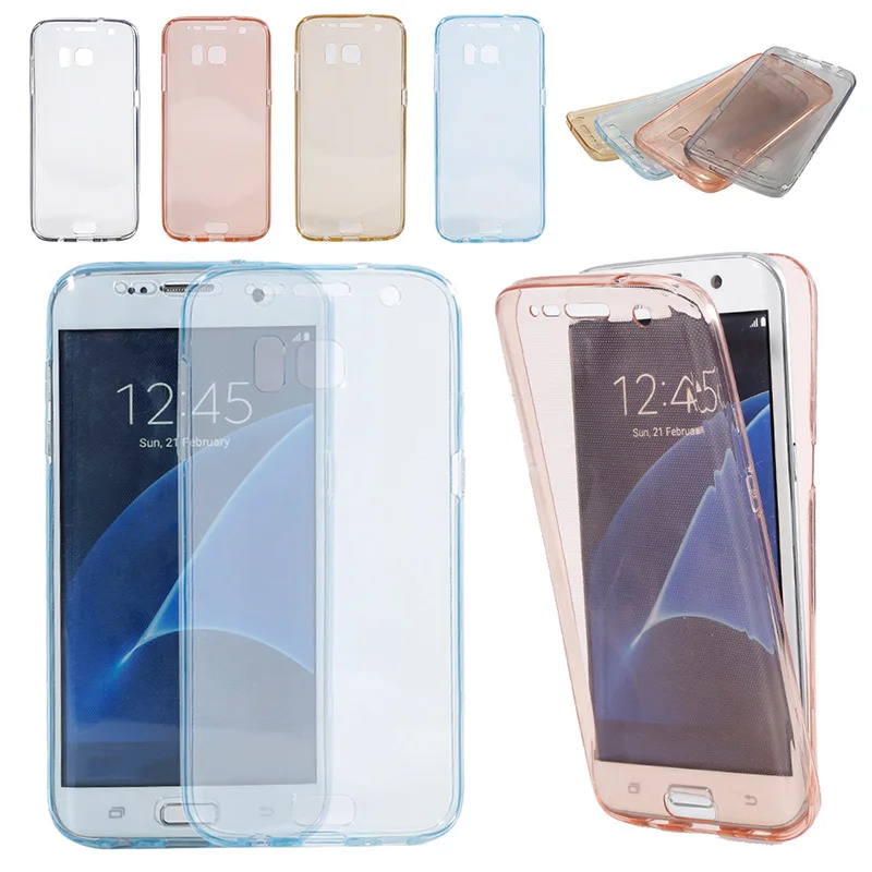 Роскошный мягкий 360 силиконовый чехол для samsung Galaxy A70 A50 A20 S10 A8 A750 Note10 чехол для телефона