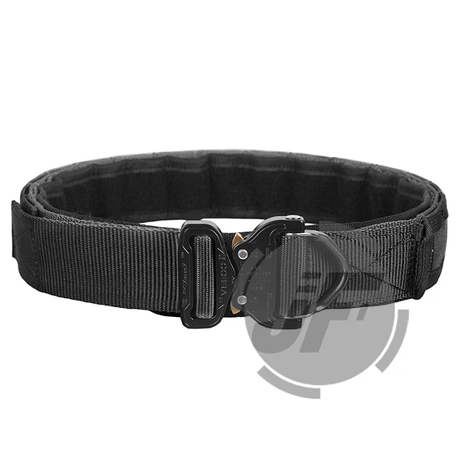 Emerson тактический EDC боевой ремень 1,7" и 2" Многофункциональный внутренний и внешний два Кобра ремни патруль Rigger пояс охотничий черный - Цвет: BK
