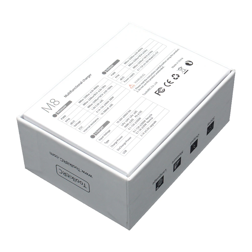 300 Вт 15а зарядное устройство для зарядки батареи ToolkitRC M8 2 8S Lipo источник питания RC