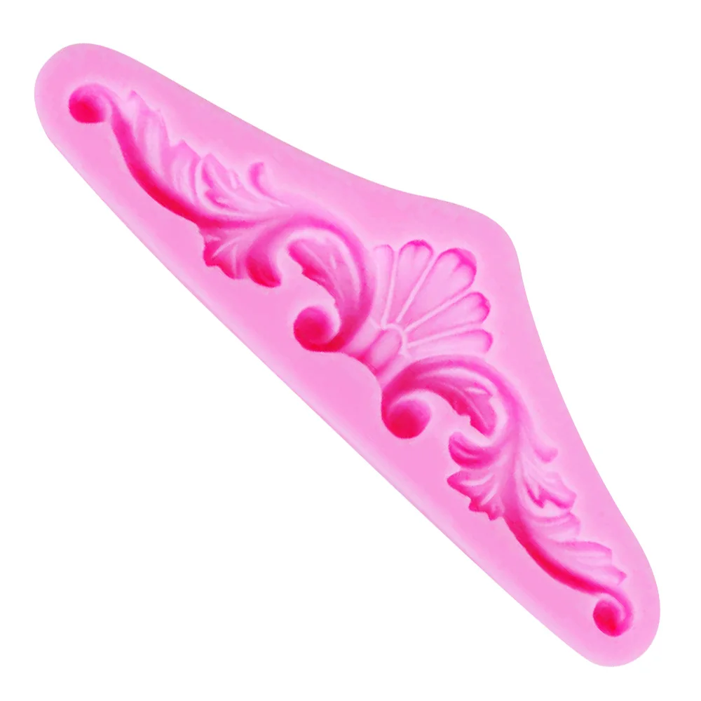 M643 Ретро рельефная УФ смола силиконовая форма помадка шоколадные конфеты