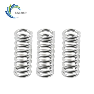 Пружины фидерные KINGROON, 10 шт.лот, из нержавеющей стали, никелирование, детали из алюминия, 1,2 мм, 5 мм, длина 20 мм, детали для 3D-принтеров 1