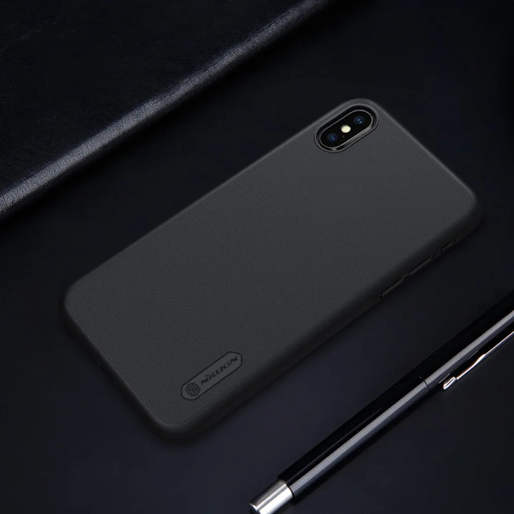 Для iphone X чехол Nillkin матовый PC твердый пластиковый чехол на заднюю панель для iphone X сумка для телефона для iphone 10 Чехол
