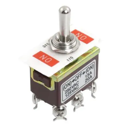 1 шт. AC 250V/15A 125V/20A вкл/выкл/вкл 3 позиции 6PIN DPDT тумблер мгновенный LW|lw|switch |