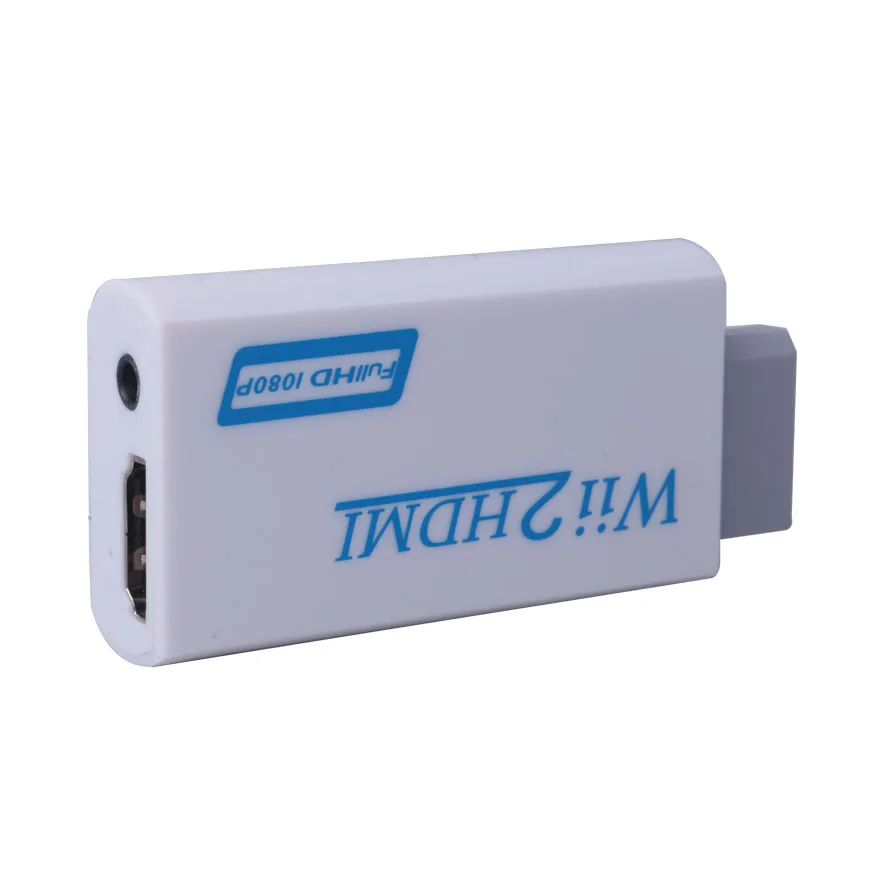 Wii to HDMI конвертер для HDTV Поддержка FullHD 720P 1080P 3 5 мм аудио Wii2HDMI адаптер|Кабели HDMI| |