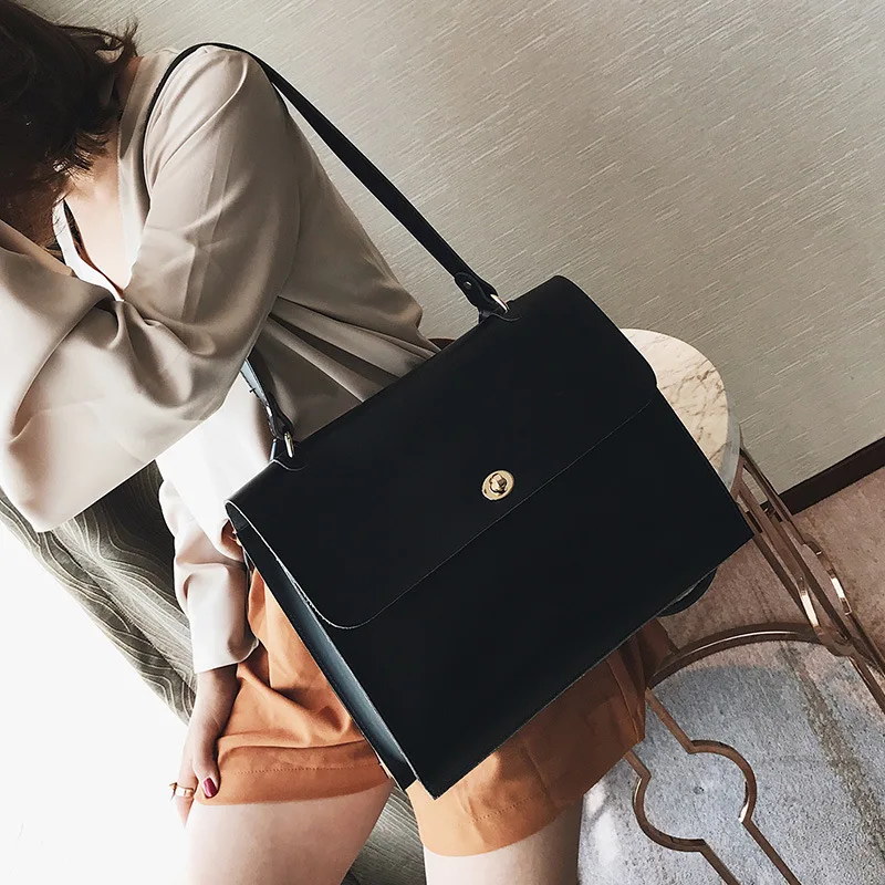 Элегантный женский Портфели 2019 Мода новое качество из искусственной кожи Для