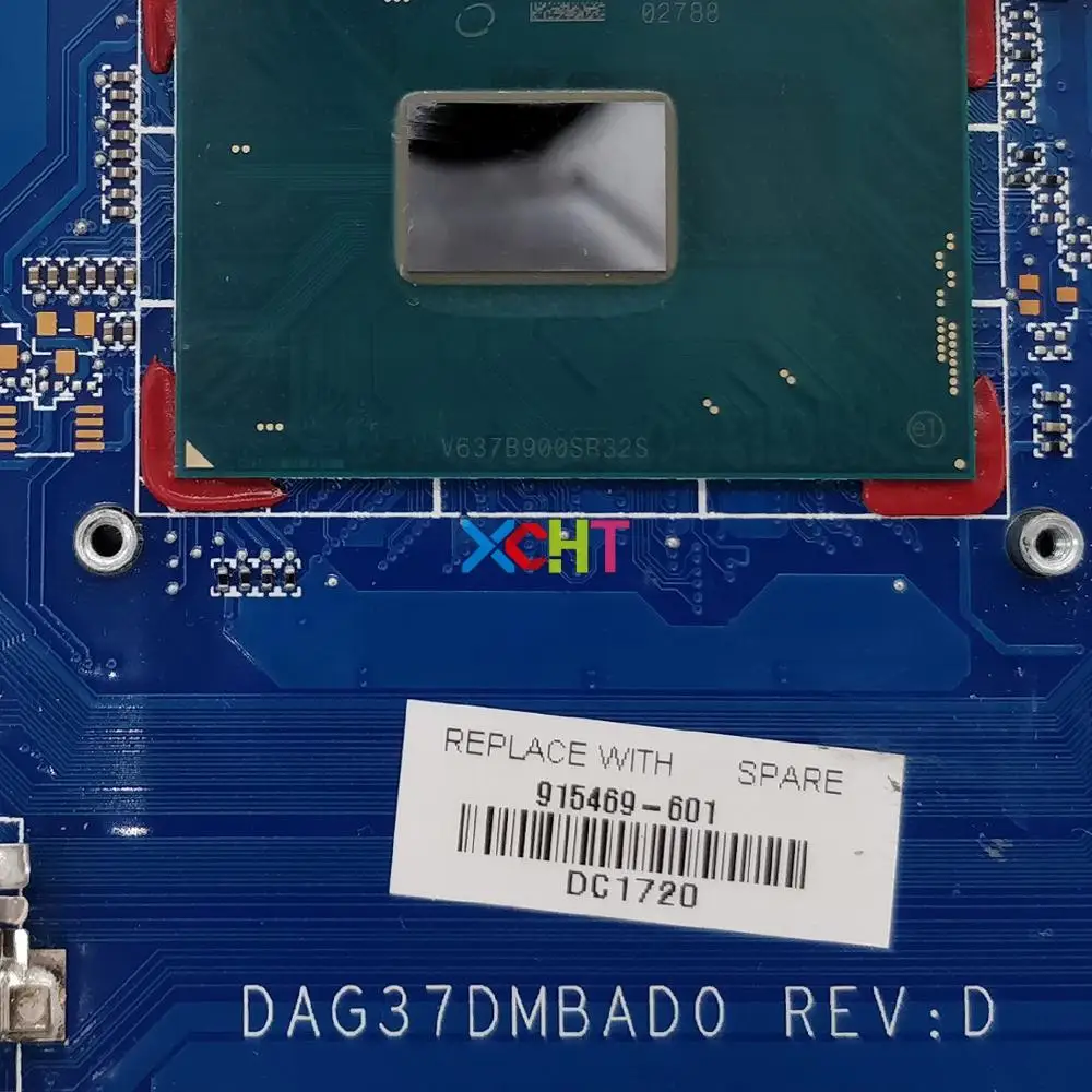 915469-601 915469-001 w 1050/4GB GPU i5-7300HQ CPU для ноутбука HP Pavilion 17-ab 17-W Series 17T-AB200 PC Материнская