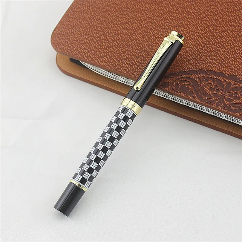 Jinhao 500 пишущий Иридиевый карандаш черный серебристый красный и зеленый лед золотой орел авторучка ручка наконечник 0,5 мм для 6 цветов