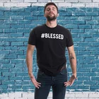 Счастливый христианский Юмор скромный Твиттер хорошая жизнь летние модные мужские футболки со слоганом Модный Подарок Смешные гранж эстетические Топы