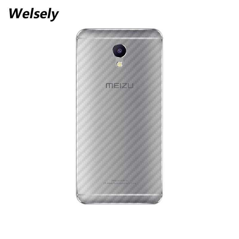 Защитная задняя крышка из углеродного волокна пленка для Meizu m5 note m3 Meilan note5