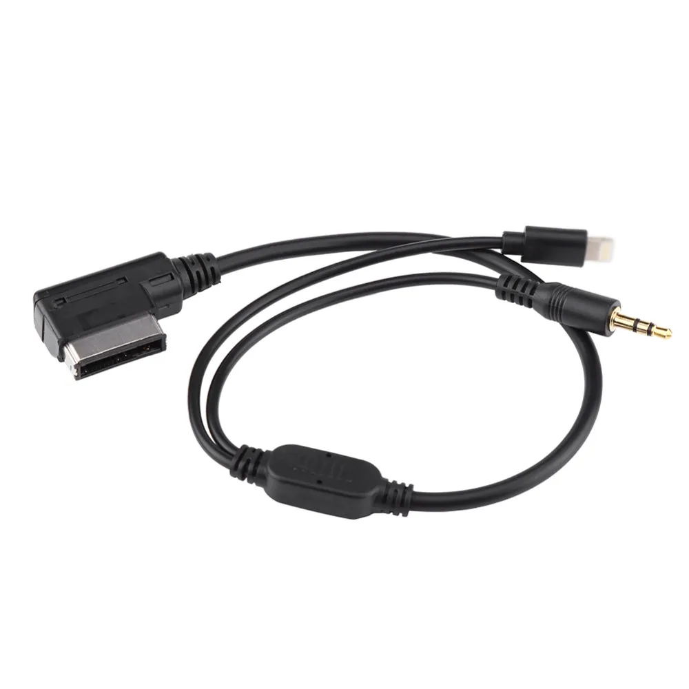 Автомобильный AMI MDI MMI 3 5 мм MP3 дополнительный адаптер кабель для iPod iPhone 6 Audi A3 A8 Q5 A6L