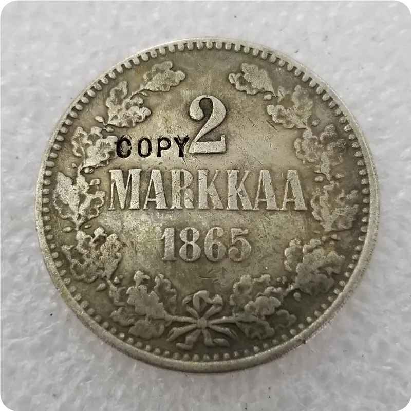1865S 1874S Finland 2 markkaa копия монеты|Безвалютные монеты| |
