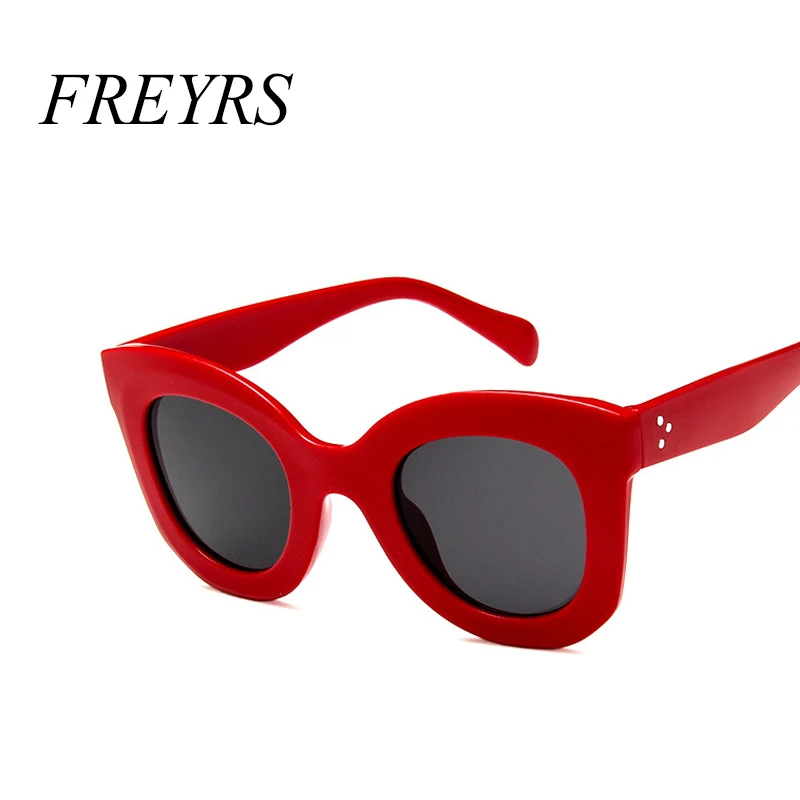 Женские солнцезащитные очки кошачий глаз freyers брендовые дизайнерские винтажные