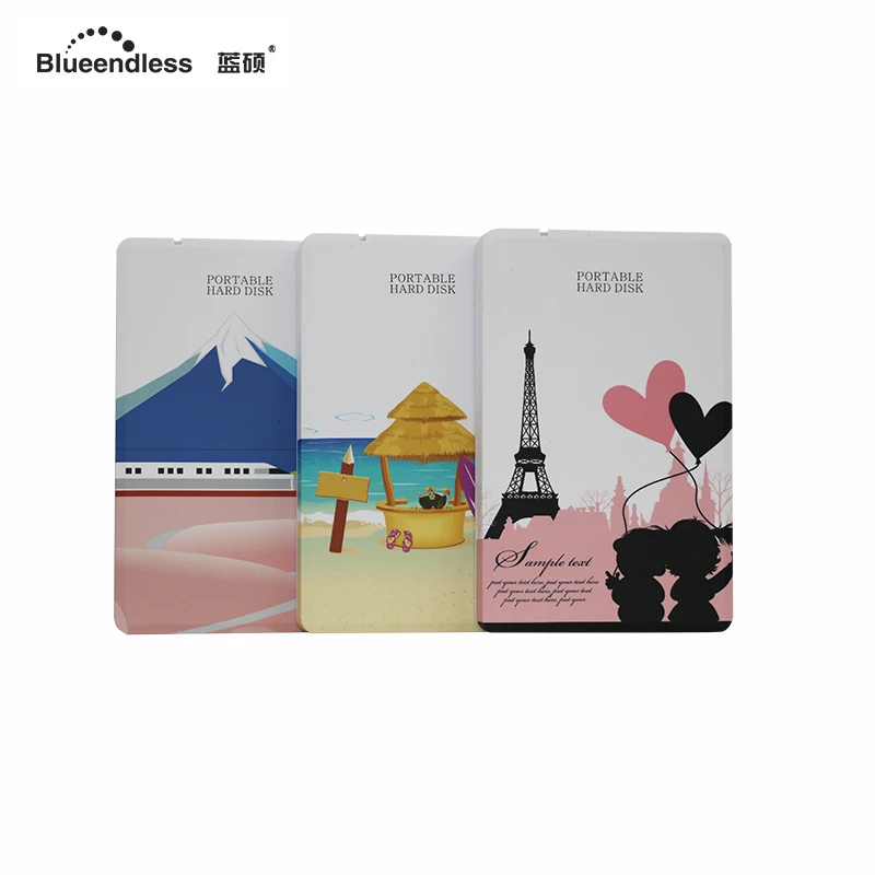 Blueendless 2018 внешний жесткий диск Пластик USB 3 0 2 5 &quot1 ТБ/750 ГБ/500 ГБ/320 г Sata Usb Hdd корпус