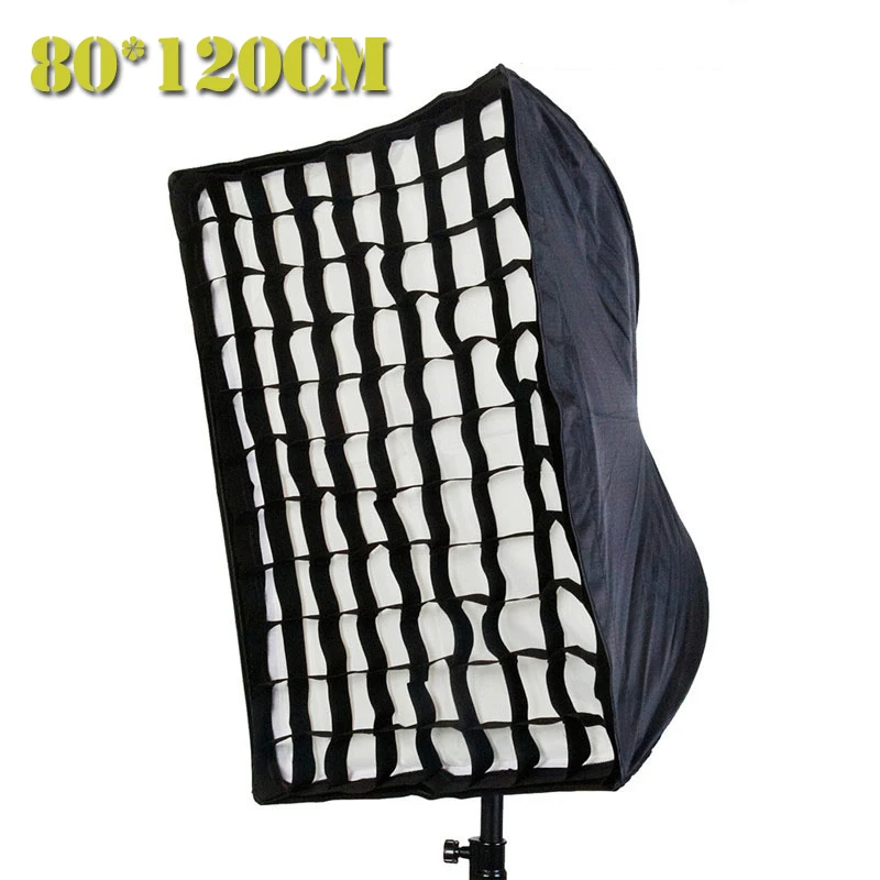 

Umbrella Softbox Grid Honeycomb Speedlight Flash portable Photo Studio Kits 80x120cm Soft Box Photography Light Photo Fotografia